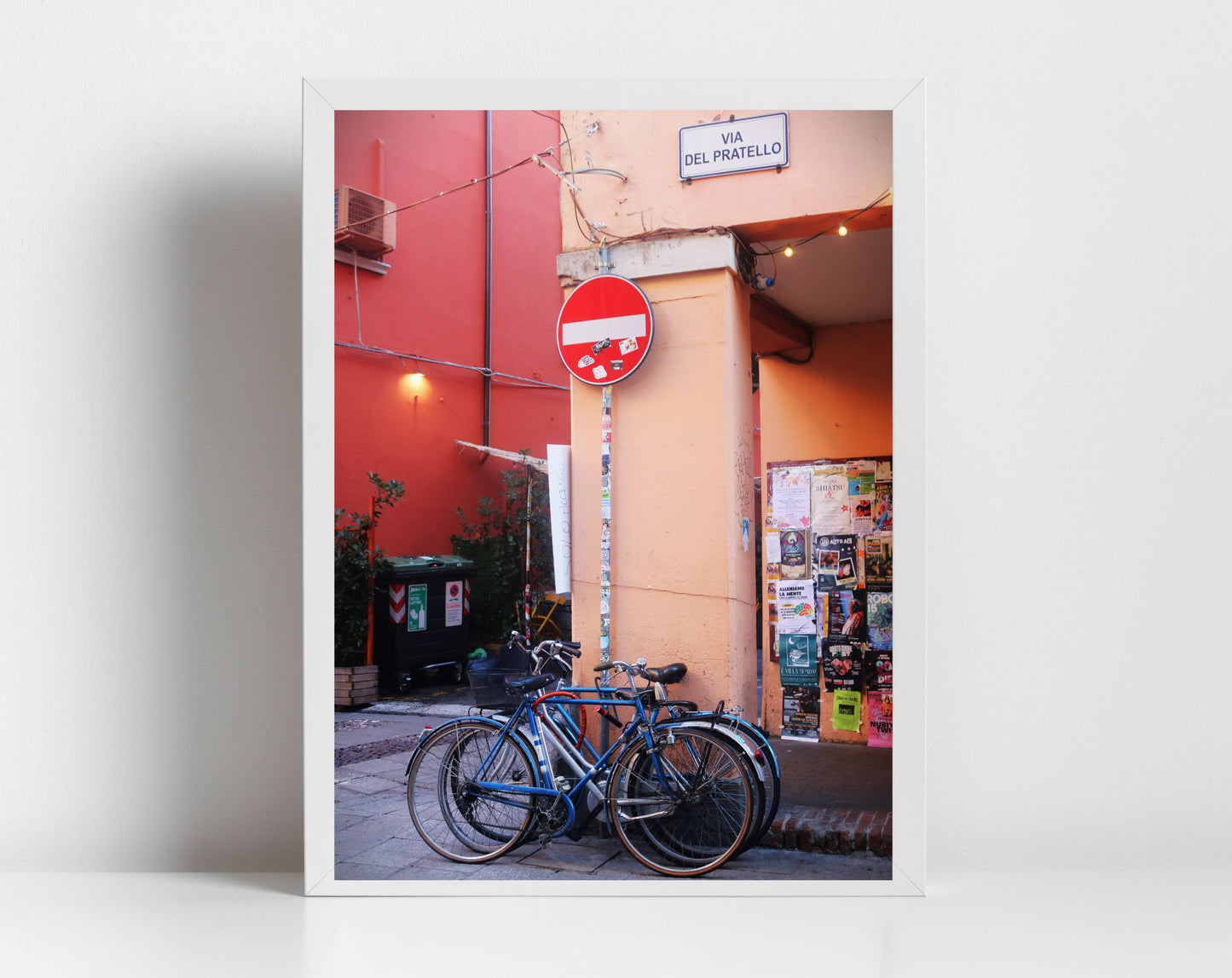 Via Del Pratello Bologna Photography Print