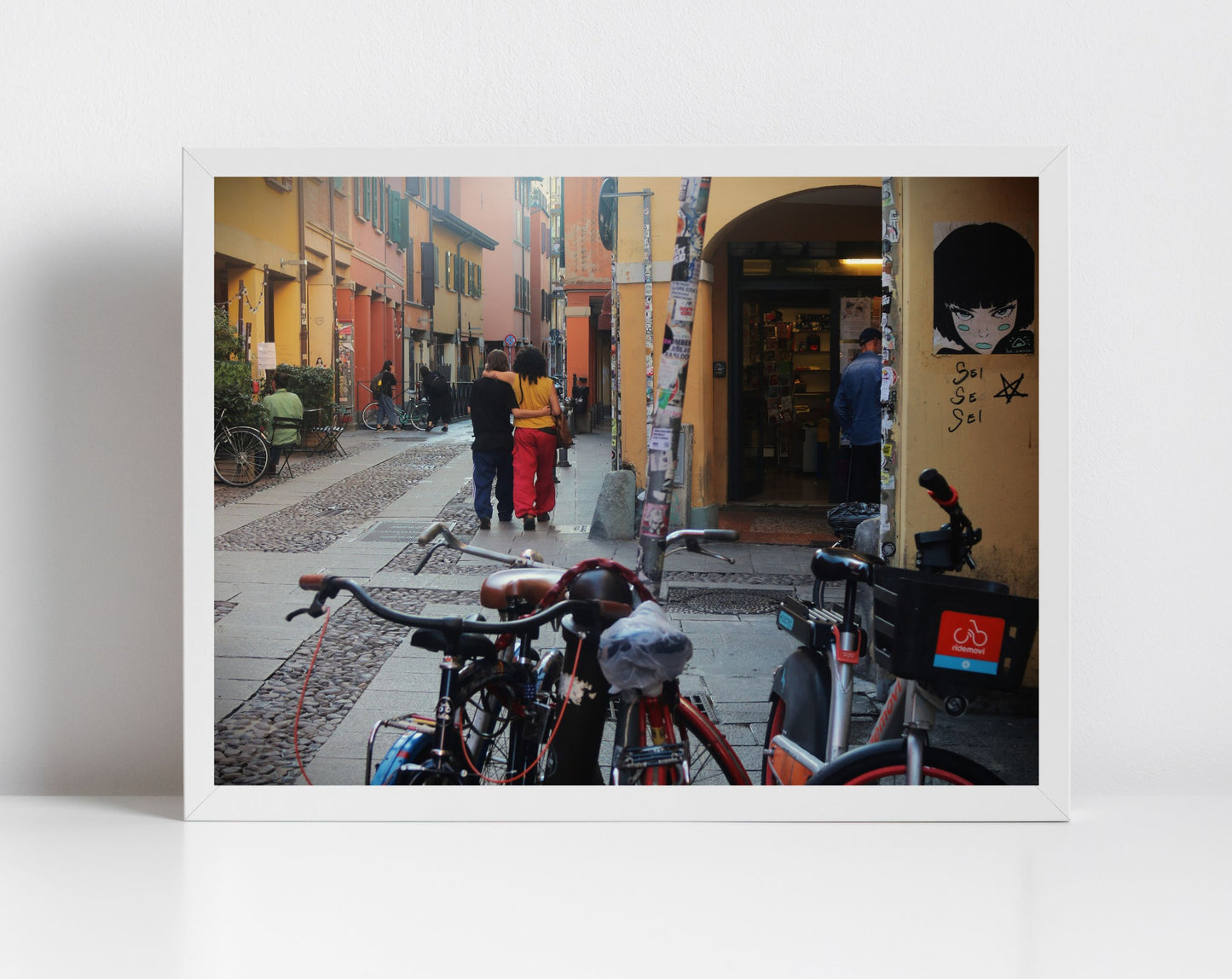 Via Del Pratello Bologna Street Photography Print