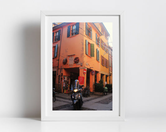 Via Del Pratello Bologna Photography Print Italy Wall Art
