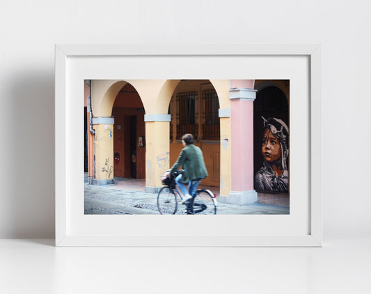 Bologna Street Photography Via Del Pratello Print