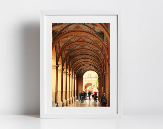 Bologna Photography Print Palazzo della Banca d'Italia on Via Farini Wall Art