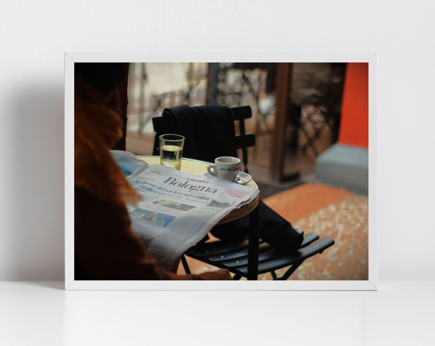 Bologna Italy Fine Art Street Cafe Photography Print