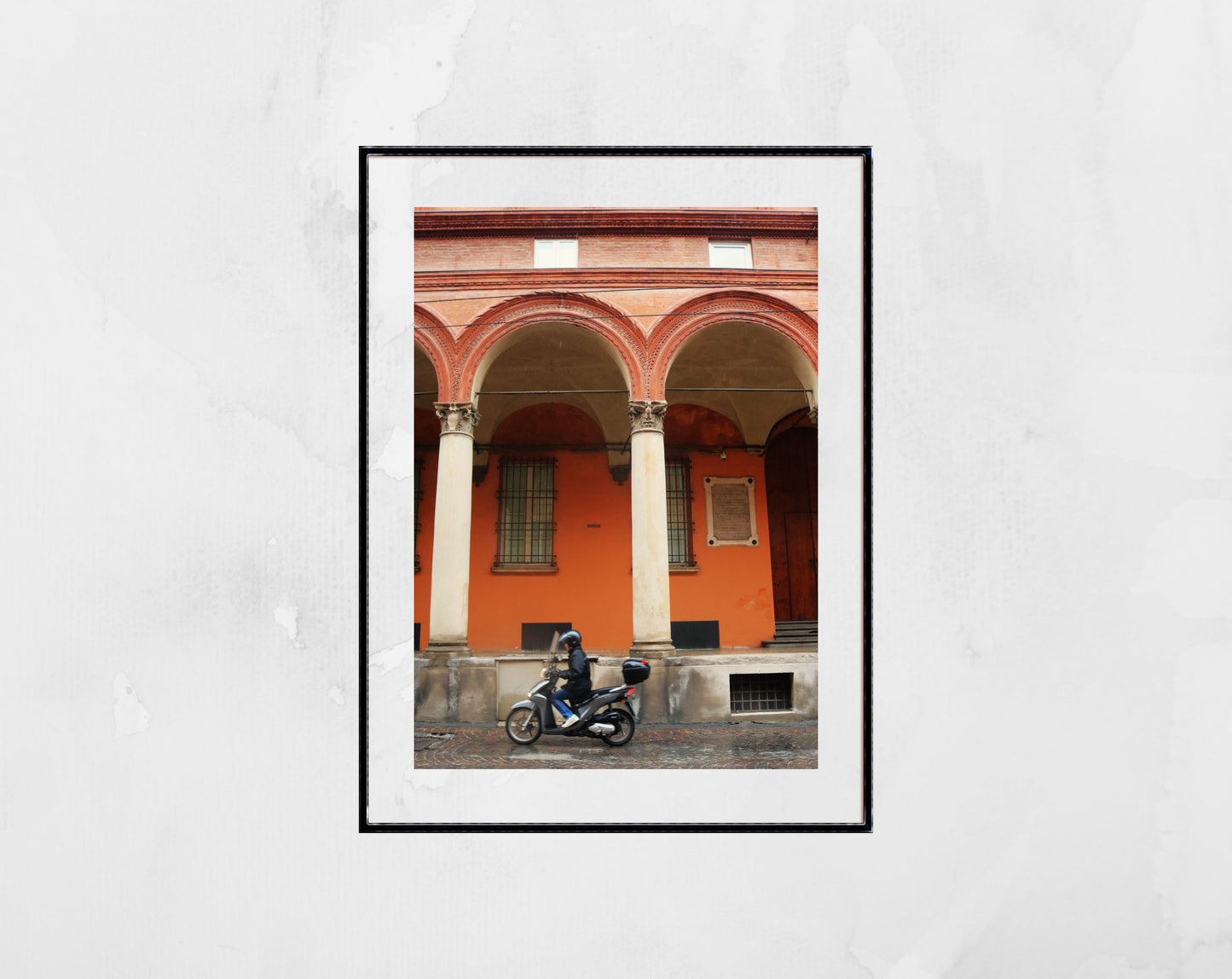 Via Zamboni Bologna Italy Scooter Fine Art Photography Print