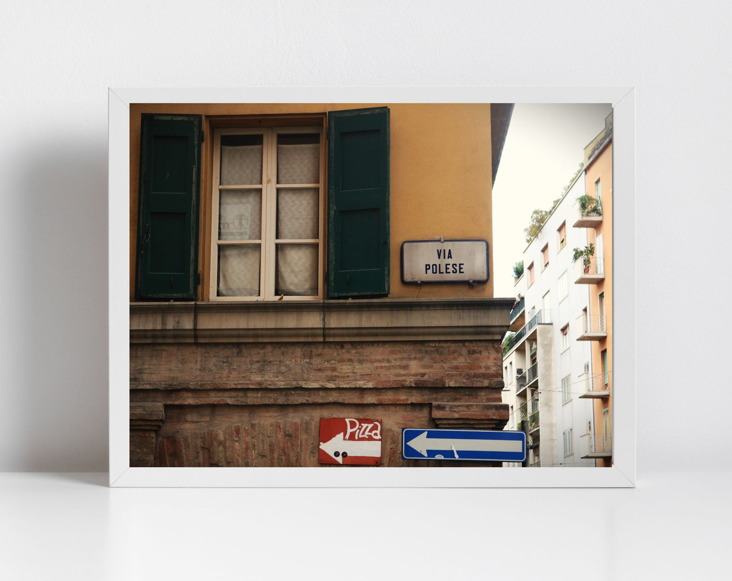 Bologna Italy Pizza Photography Print