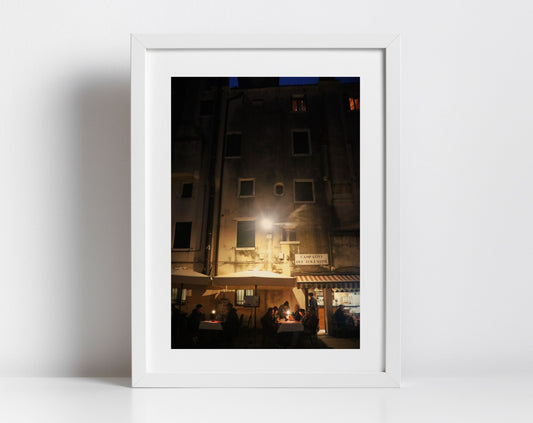 Venice Italy Fine Art Photography Restaurant Print