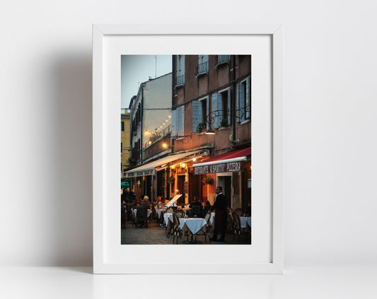 Venice Italy Restaurant Fine Art Photography Print