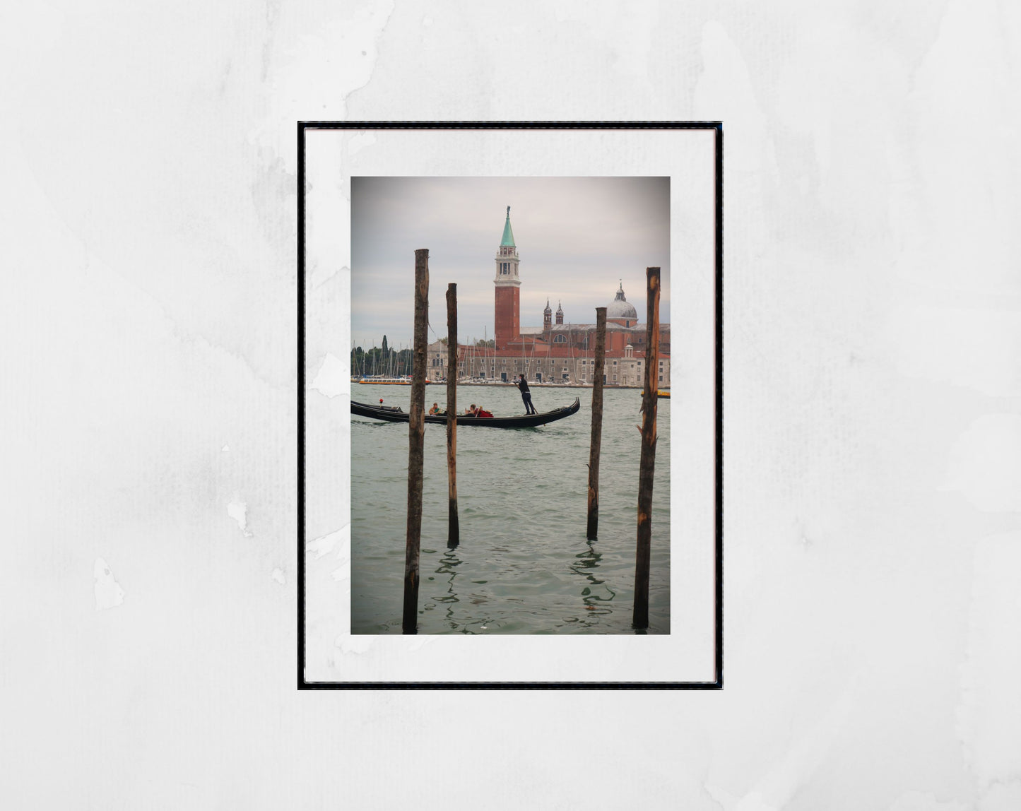 Venice Italy Fine Art Photography Print: Venetian Lagoon Gondola
