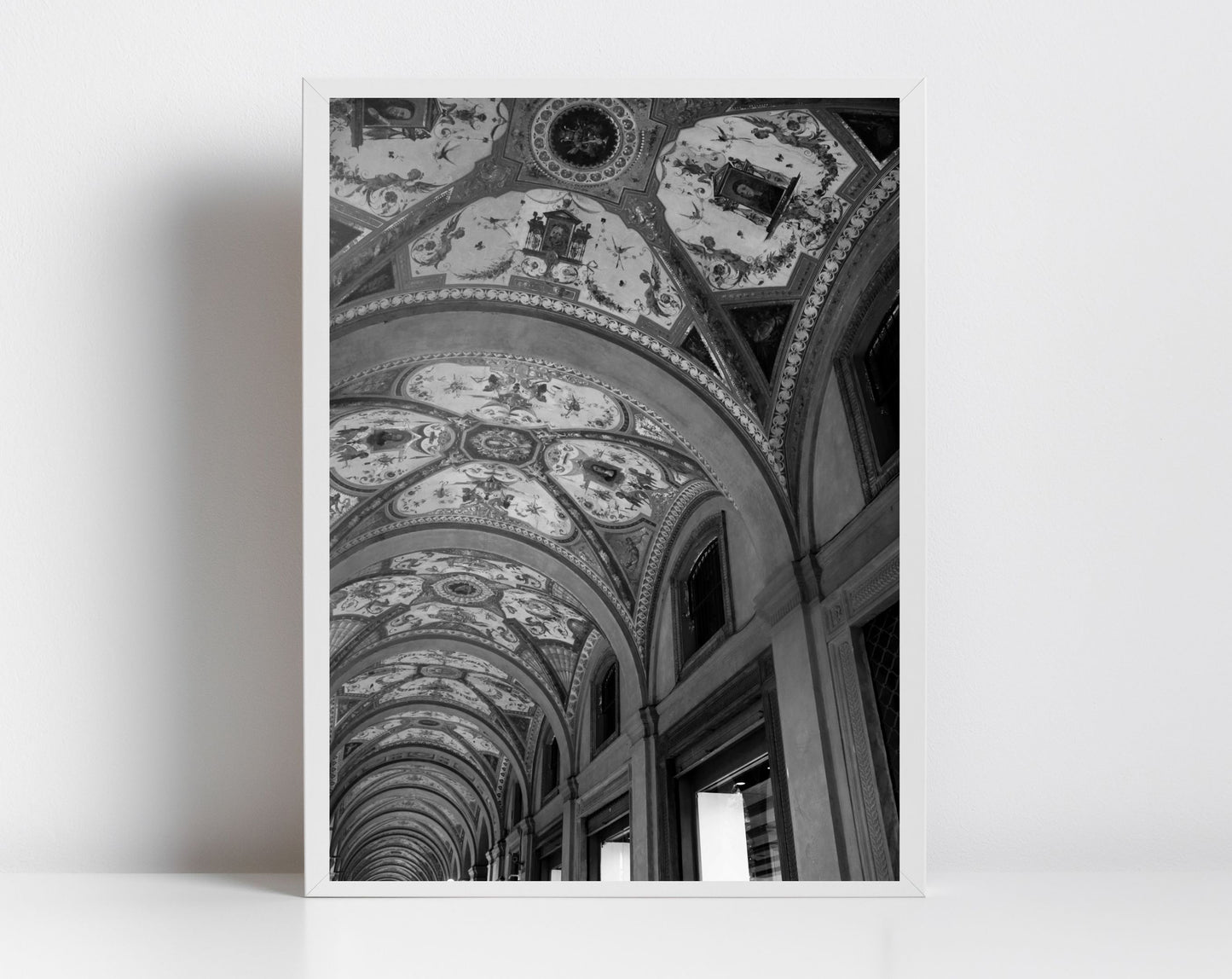 Via Farini Bologna Fine Art Black And White Photography Print
