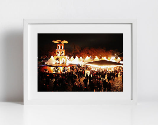Charlottenburg Berlin German Christmas Market Photography Art Print