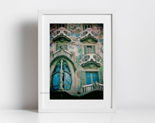 Casa Batlló Gaudi Print Barcelona Poster