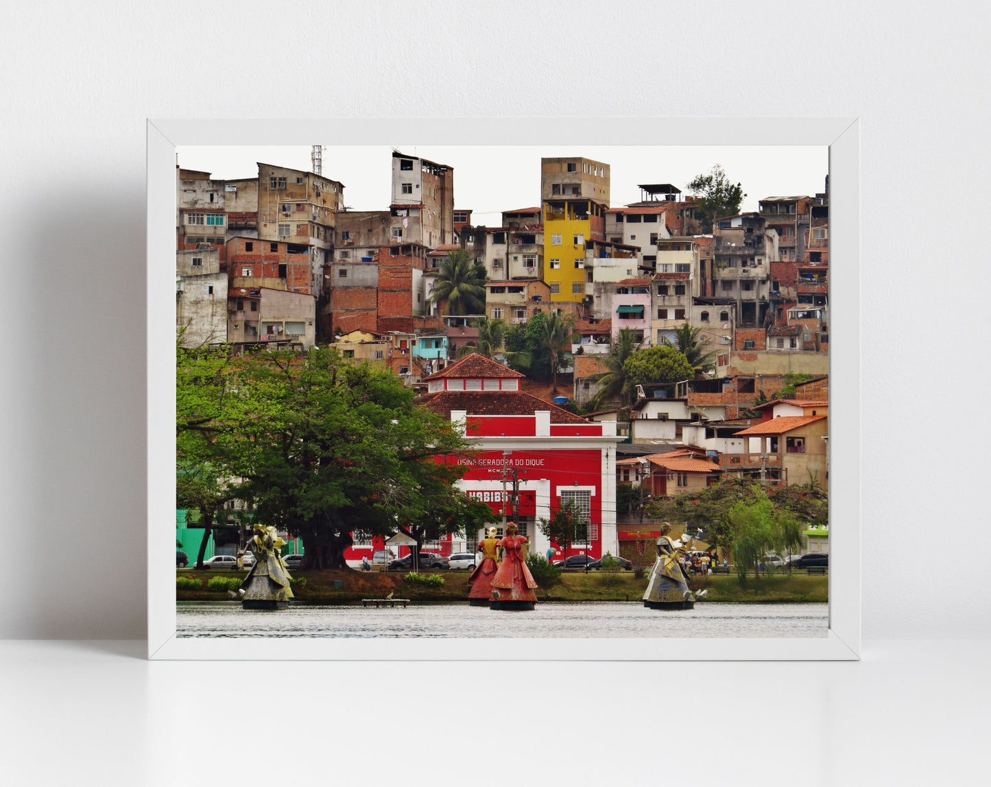 Salvador de Bahia Brazil Favela Photography Print