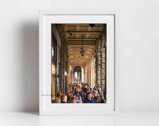 Bologna Italy Portico Photography Print