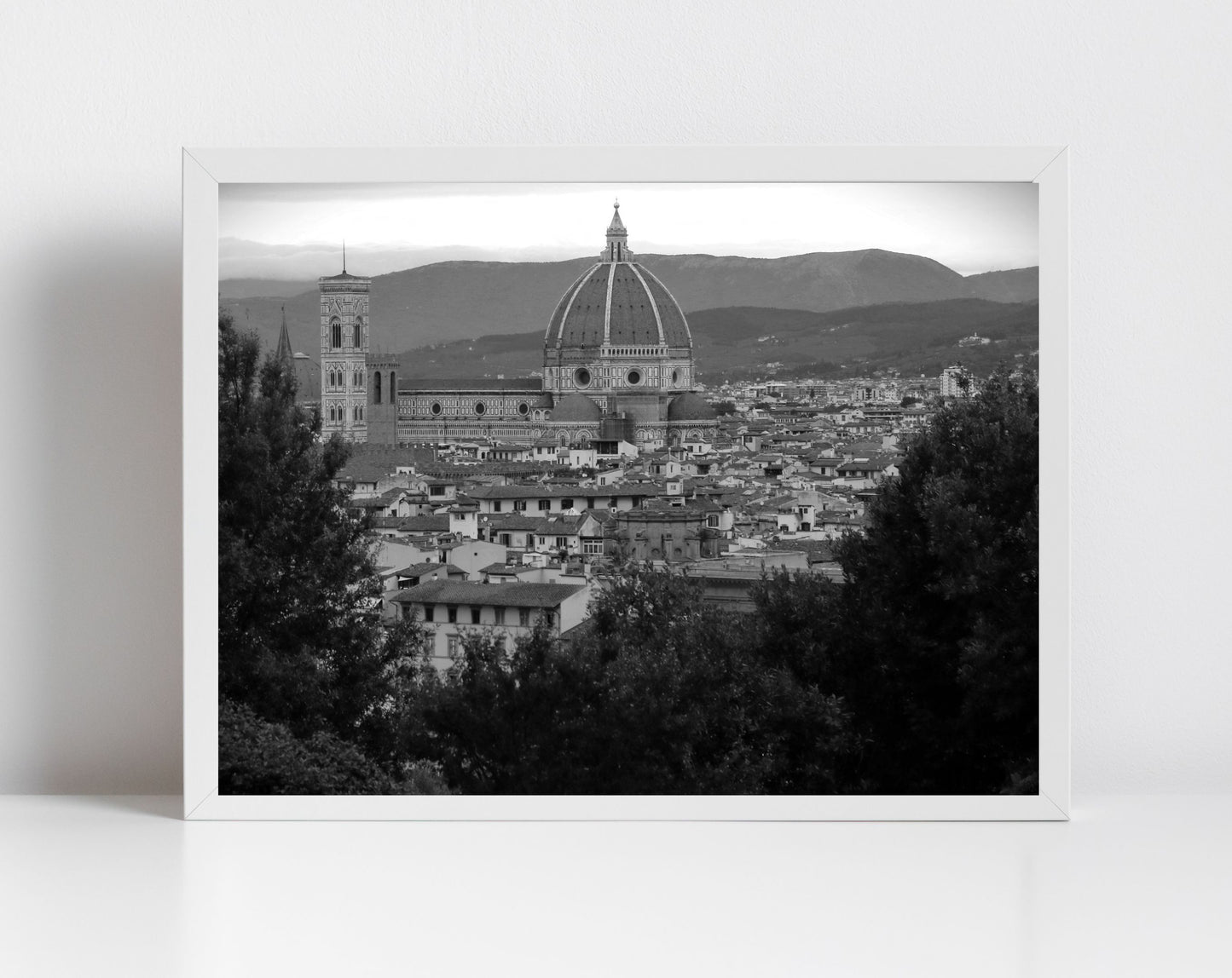 Florence Fine Art Black And White Photography Print