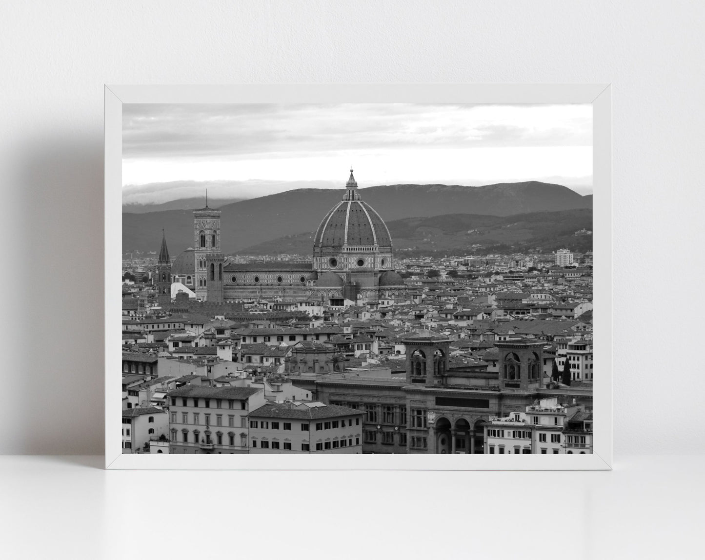 Florence Italy Fine Art Black And White Photography Print