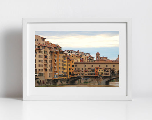 Ponte Vecchio Photography Art Print