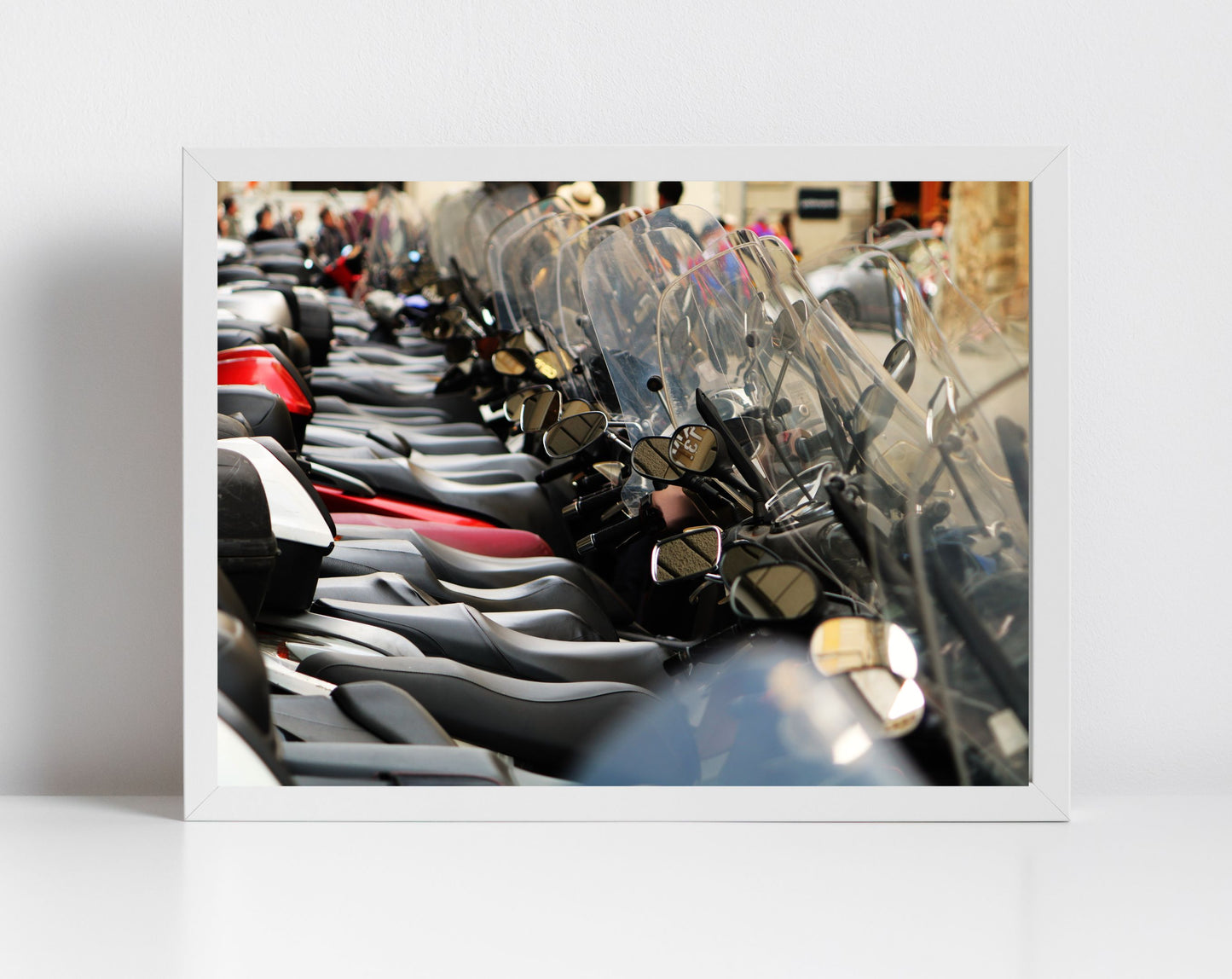 Florence Italy Vespas Photography Art Print