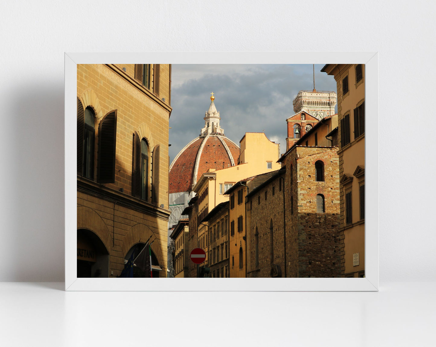 Florence Via Panzani Italy Photography Art Print