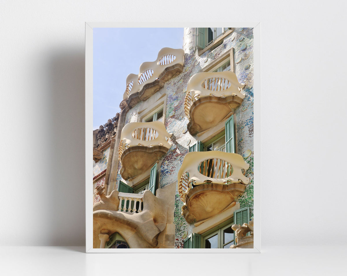 Casa Batlló Gaudi Barcelona Casa Photography Art Print