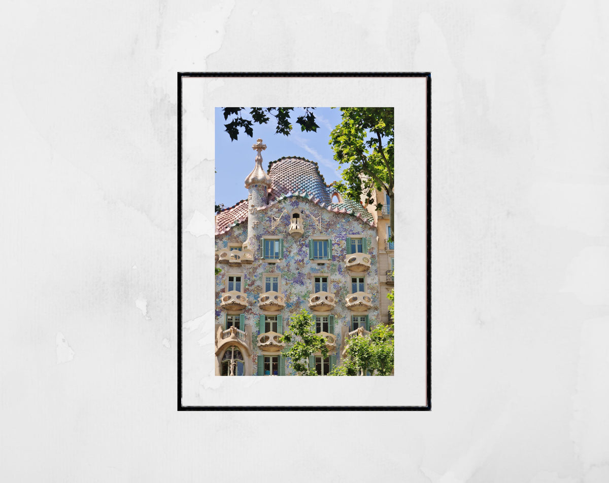 Gaudi Casa Batlló Photography Art Print