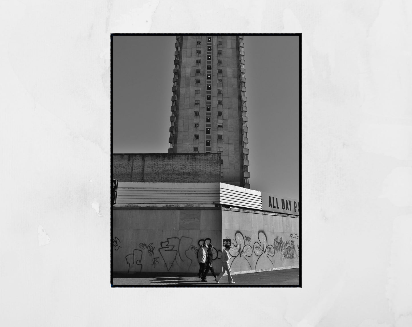 Margate Black And White Print Brutalist Wall Art Urban Photography