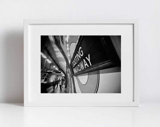 Tooting Print London Underground Photography
