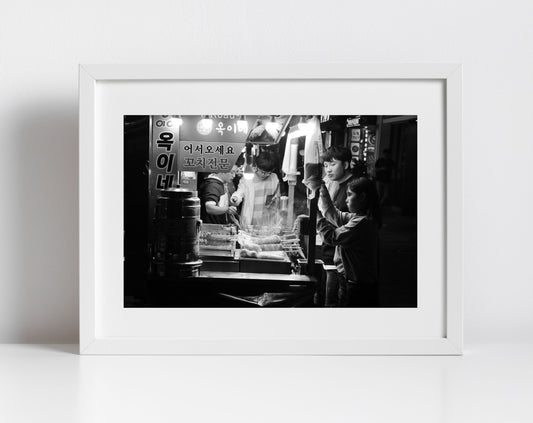 Suwon Korean Food Poster Wall Art