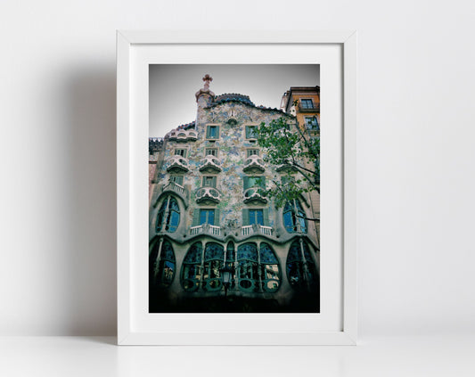 Casa Batlló Gaudi Print Barcelona Photography