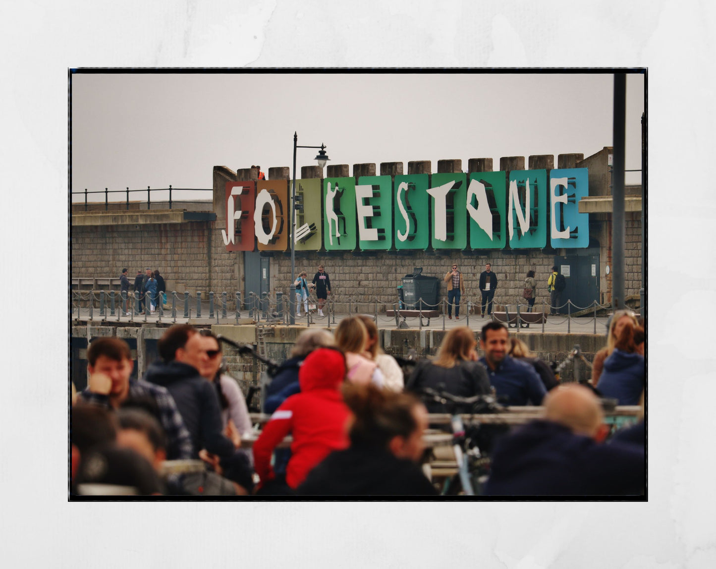 Folkestone Harbour Arm Photography Print