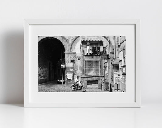 Naples Italy Wall Art Print Street Photography Napoli Poster