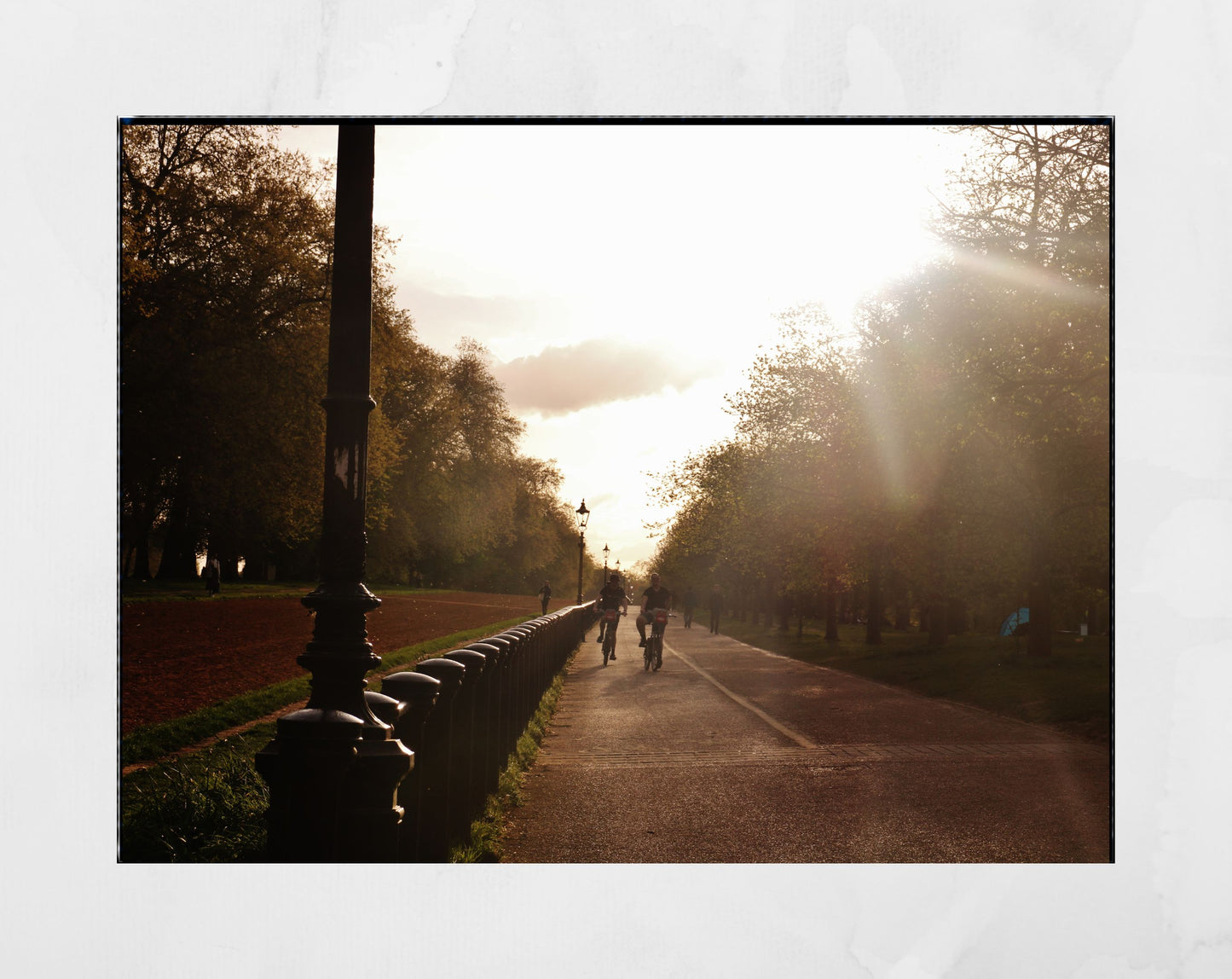 Hyde Park London Cycling Photography Print