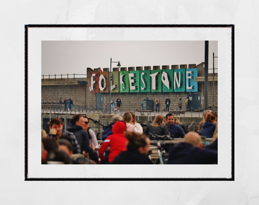 Folkestone Harbour Arm Photography Print