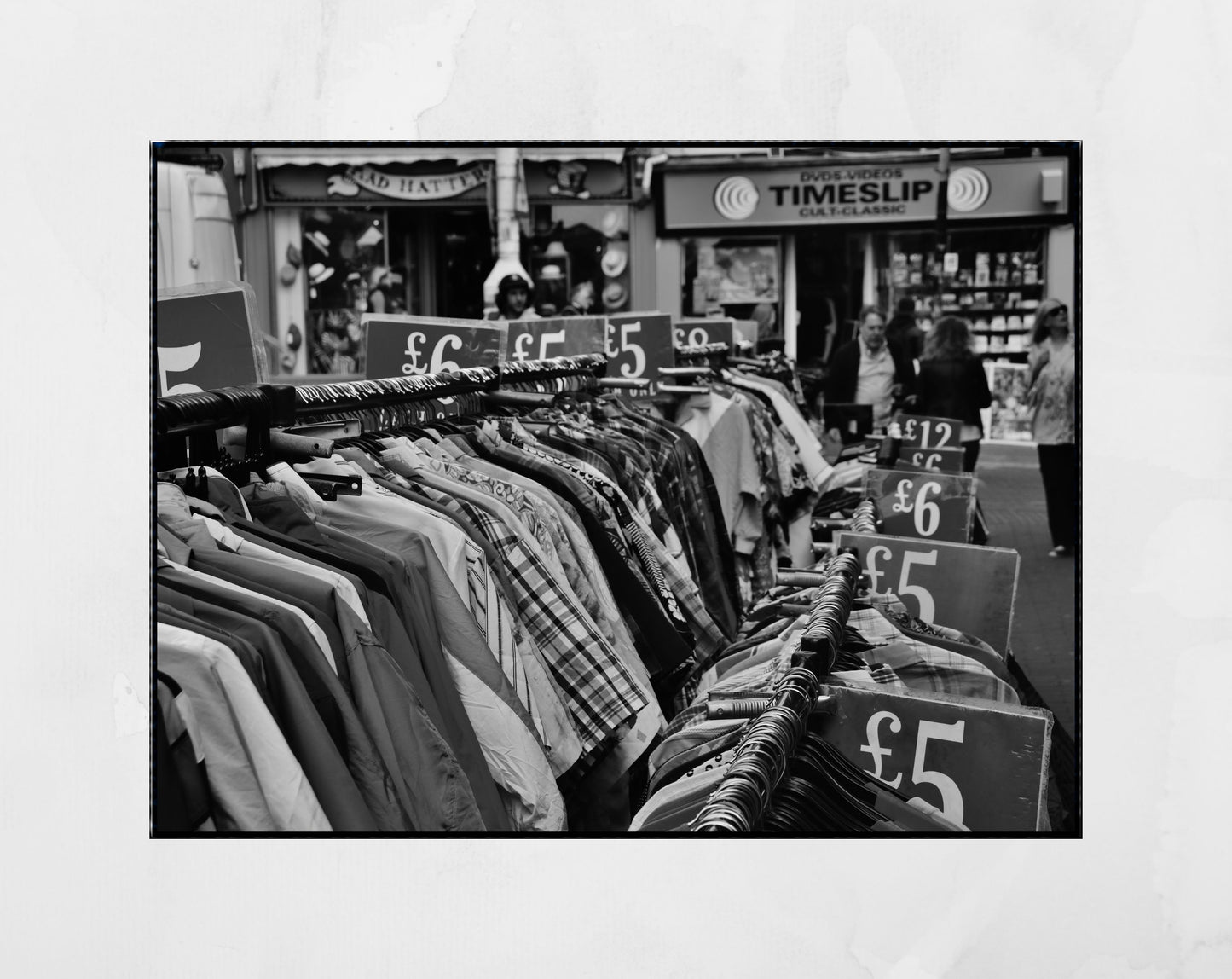Brighton Poster Black And White Street Photography Print