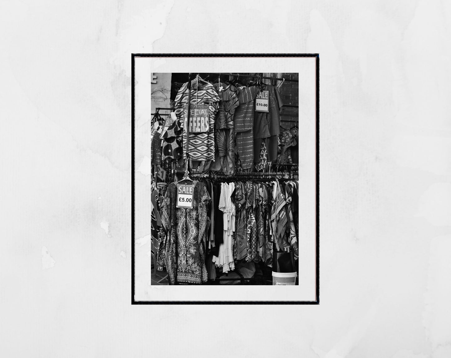 Brixton London Street Photography Print Black And White