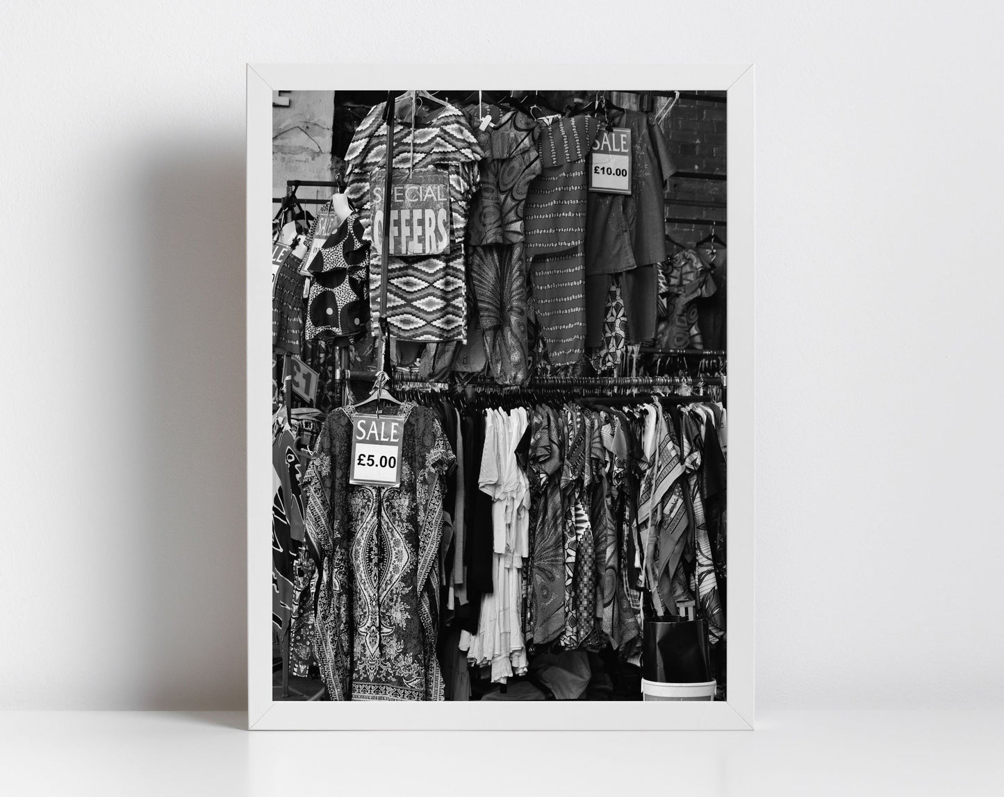 Brixton London Street Photography Print Black And White