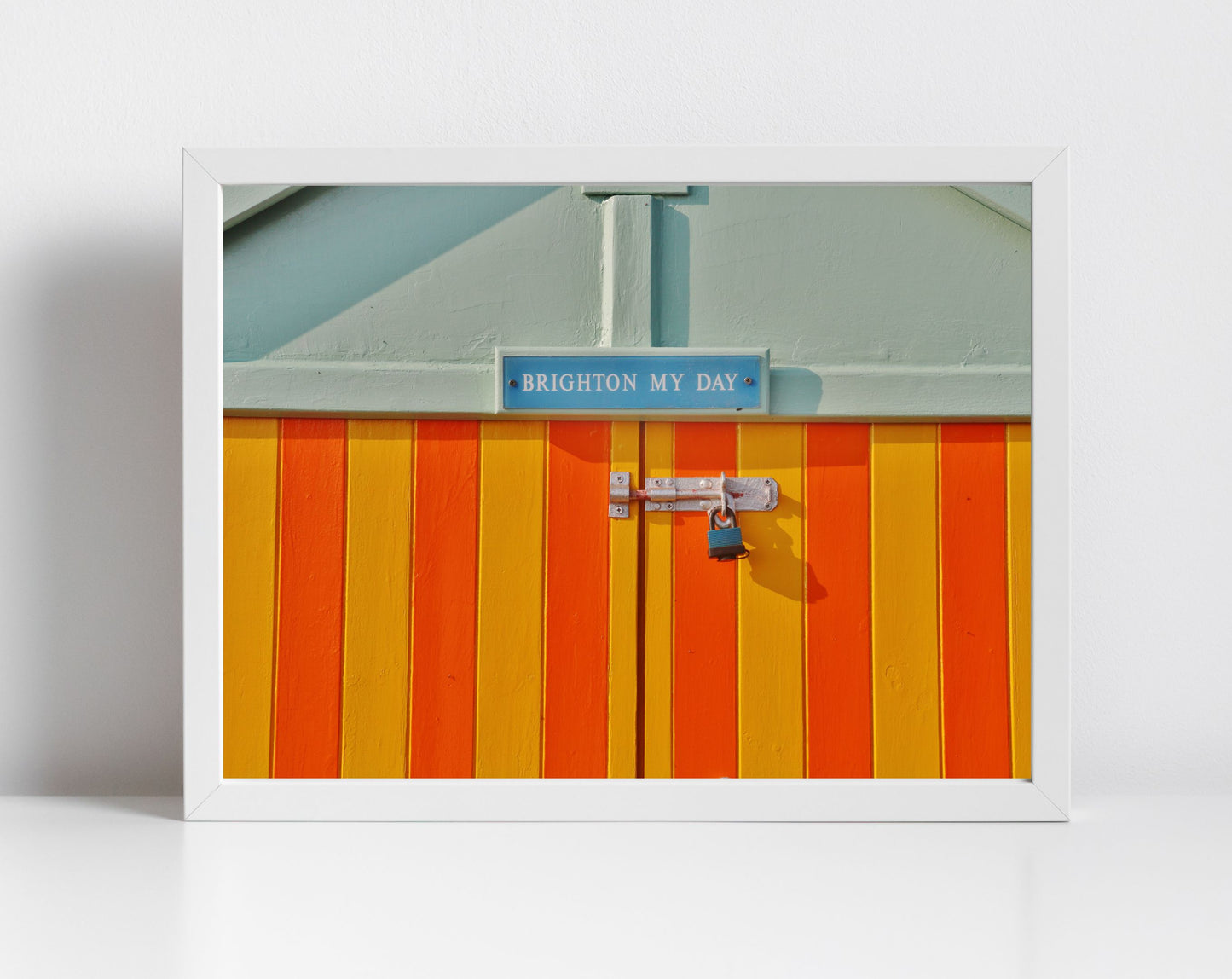 Brighton Photography Print Hove Beach Huts Wall Art