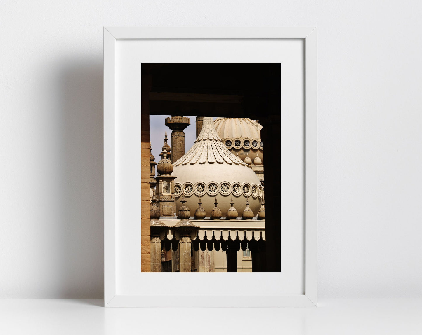 Brighton Royal Pavilion Black And White Photography Poster