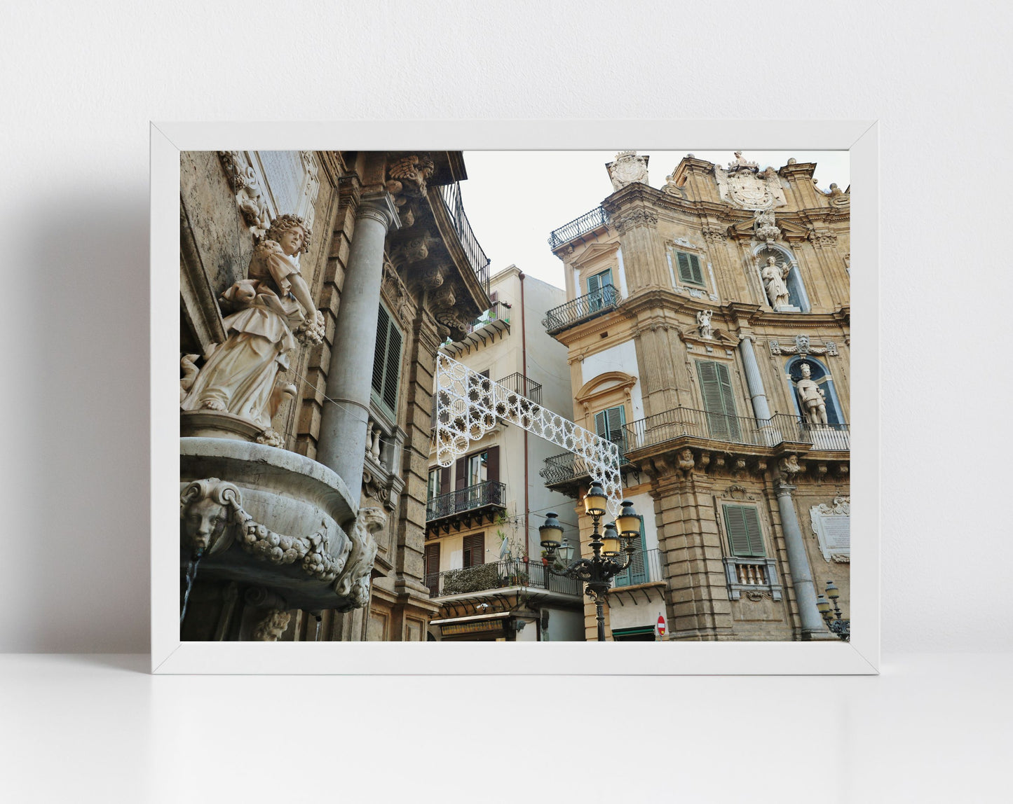 Four Corners Palermo Sicily Photography Art Print