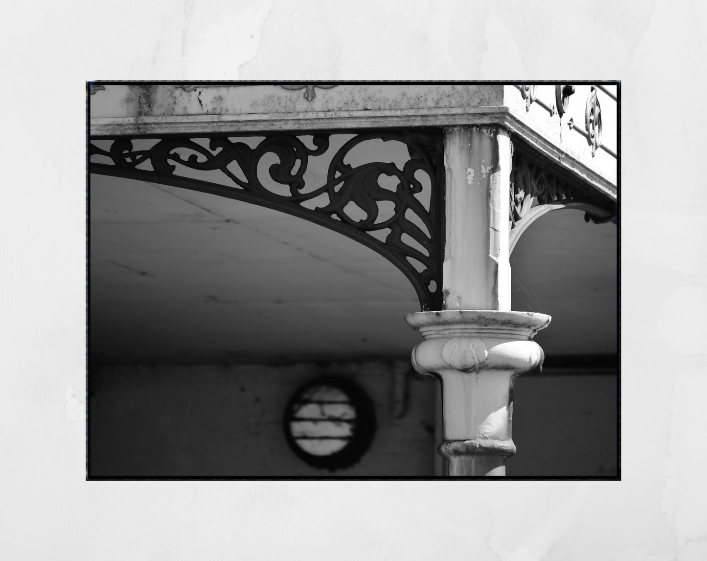 Margate Black And White Photography Victorian Architecture Print