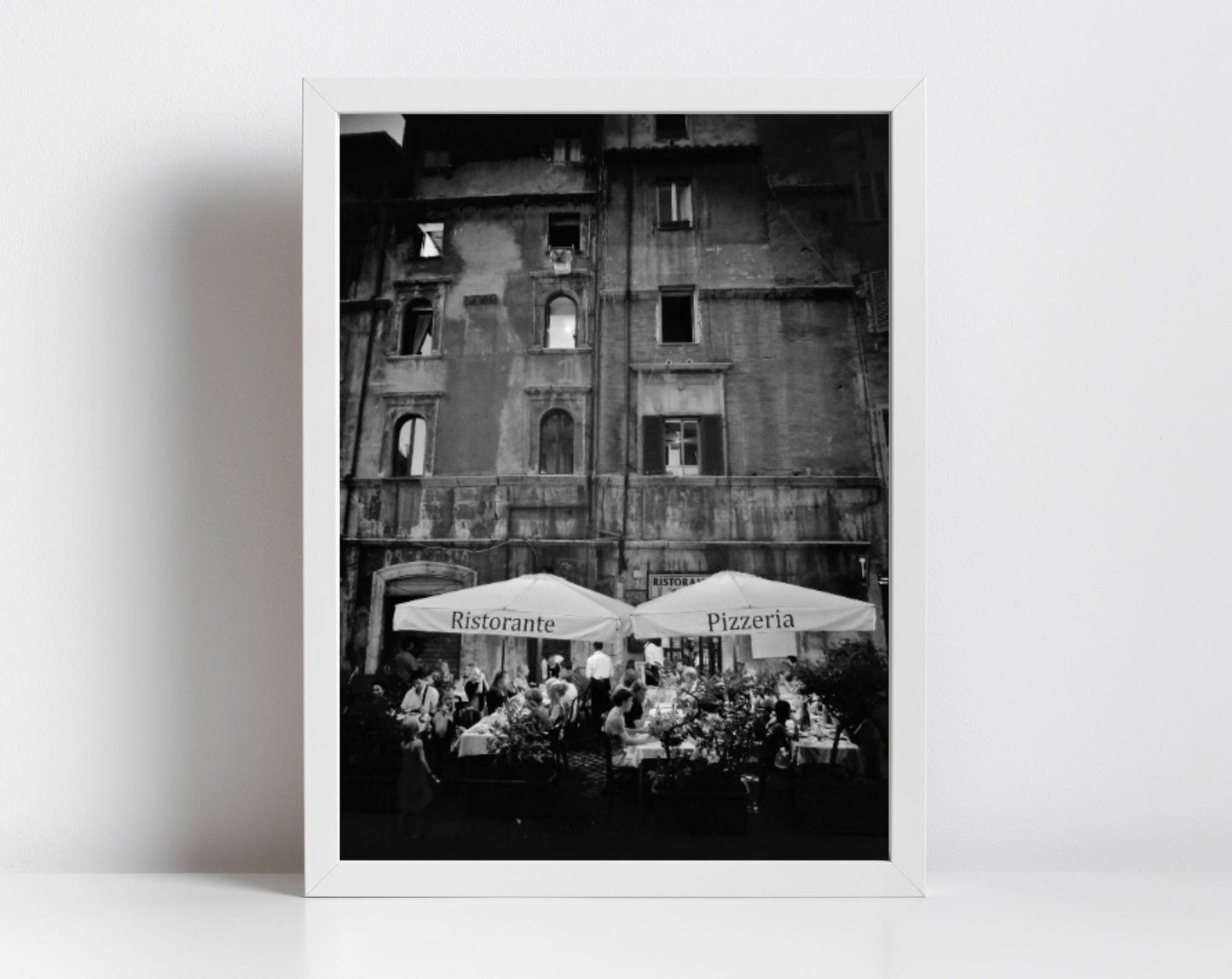 Rome Photography Print Black And White Italy Wall Art