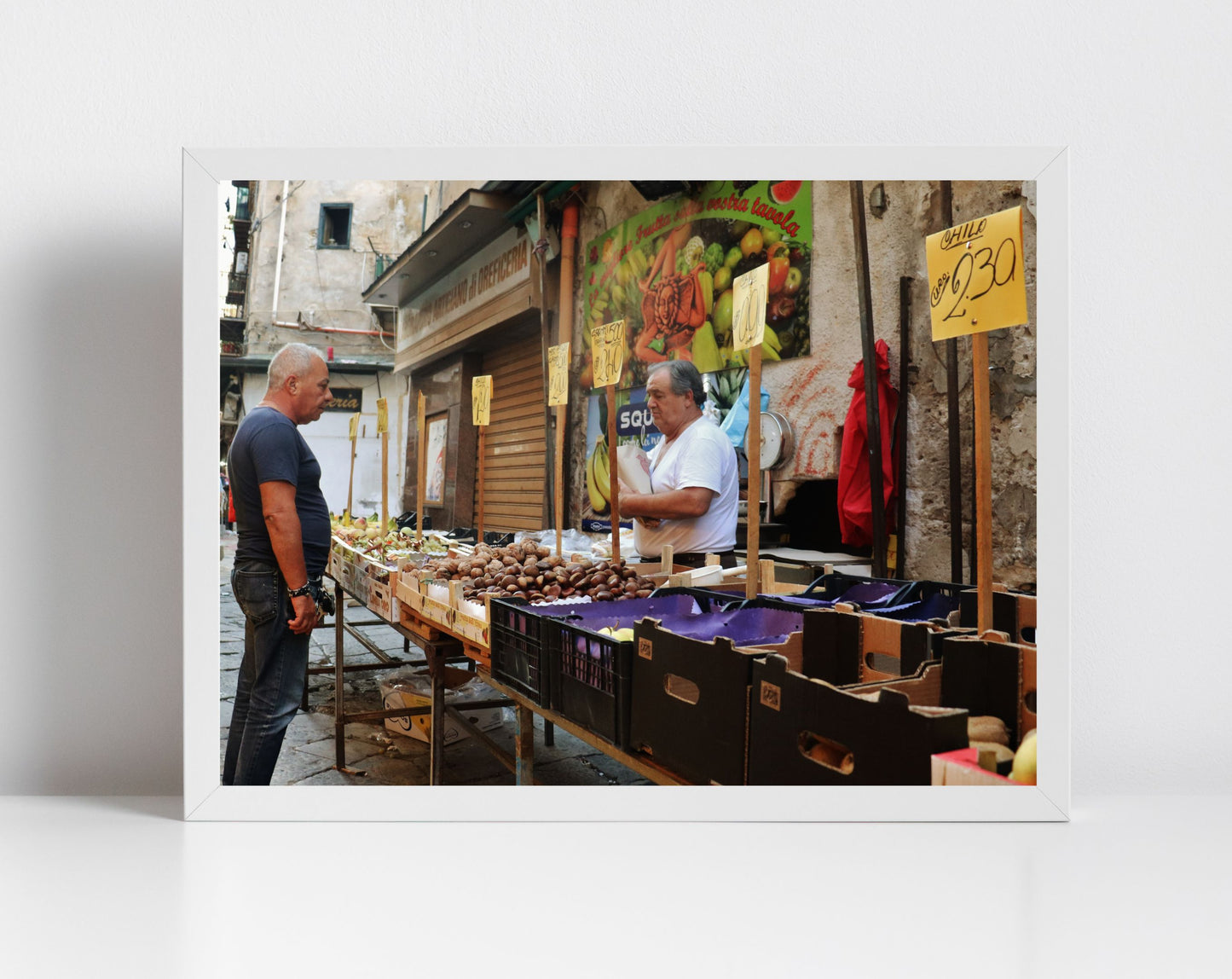 Palermo Print Sicily Wall Art Street Photography
