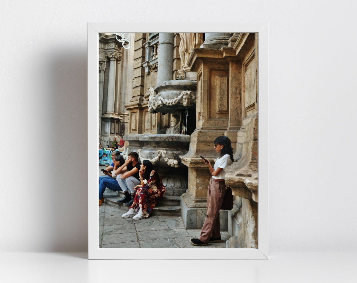 Four Corners Palermo Sicily Street Photography Print