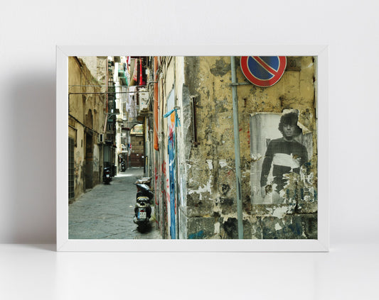 Maradona Napoli Fine Art Photography Print