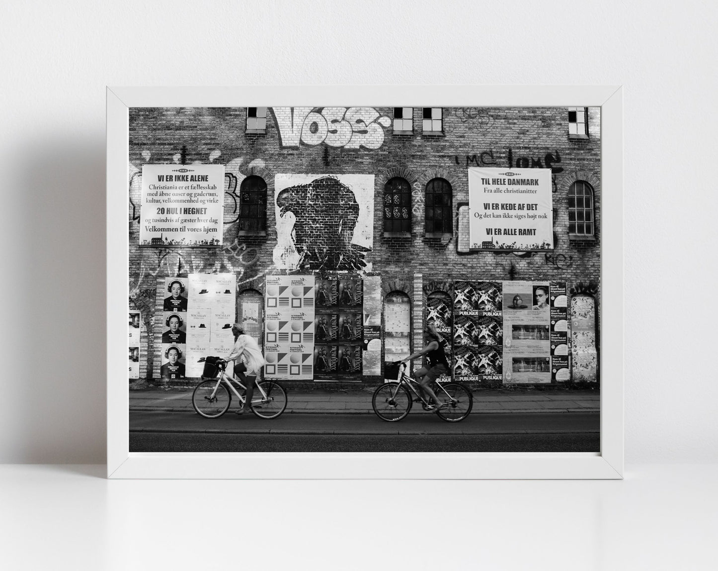 Copenhagen Cycling Street Photography Print