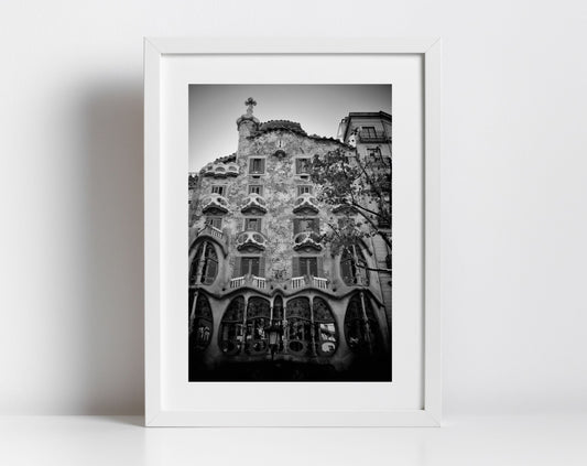 Casa Batlló Gaudi Print Barcelona Photography Poster