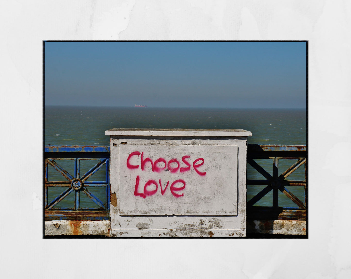 Choose Love Print Margate Photography Poster