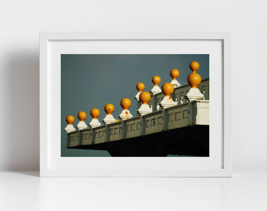 Brighton Photography Print Victorian Shelter Poster