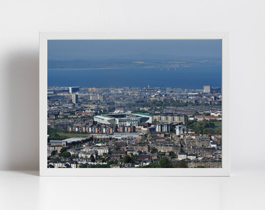 Hibernian FC Leith Easter Road Stadium Print