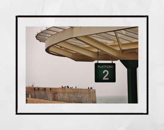 Folkestone Harbour Station Photography Print