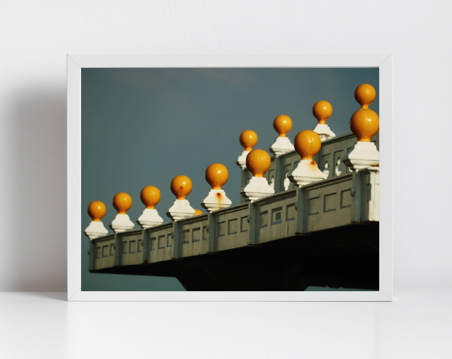 Brighton Photography Print Victorian Shelter Poster