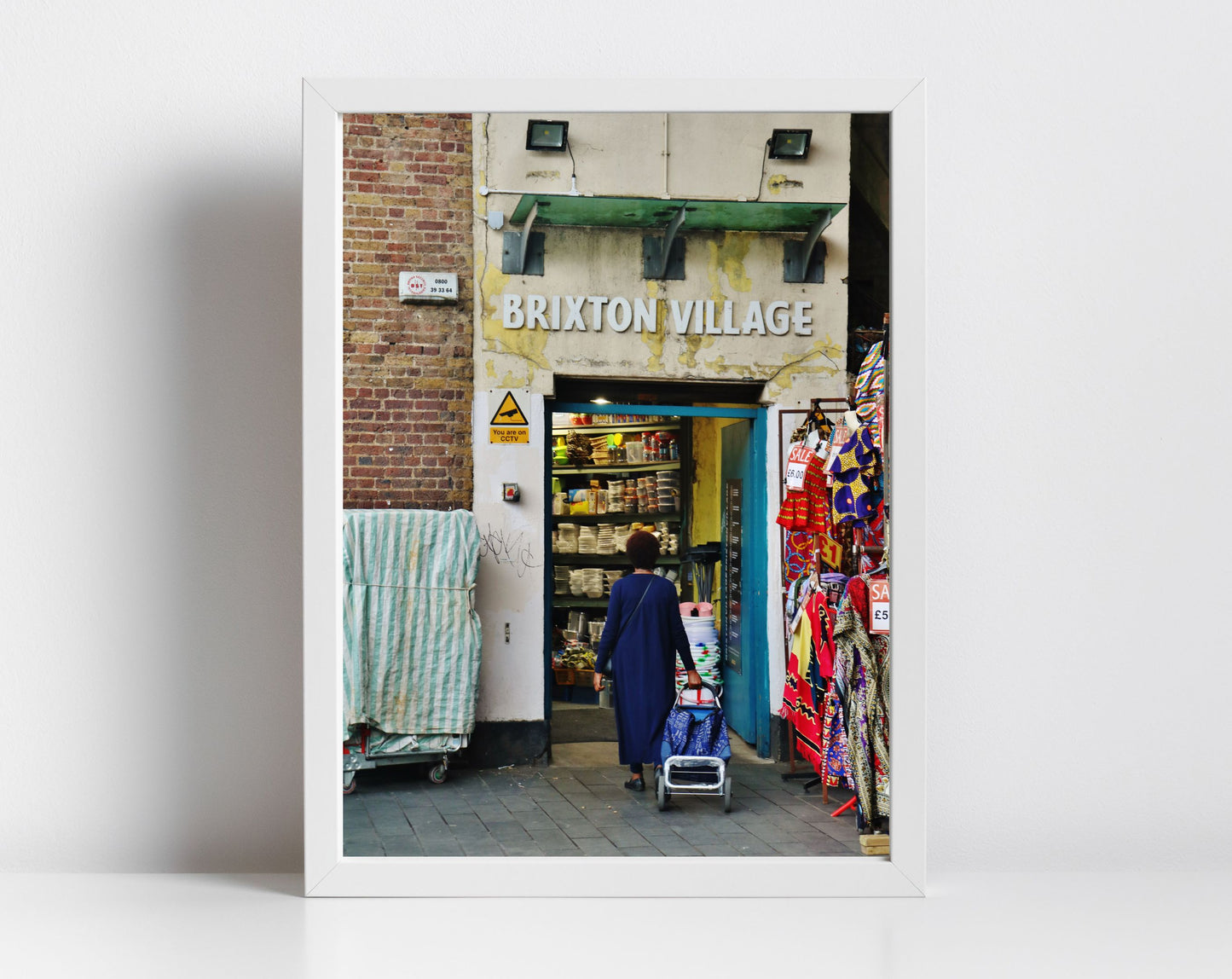 Brixton Village Market Street Photography Print